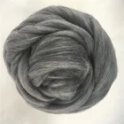 hand knitting giant yarn chunky merino wool 23 microns wholesale fancy yarn