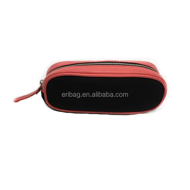 China Factory Cheap Wholesale Cosmetic Bag Makeup Red Storage Bag