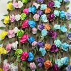 Bridesmaid Garland Bohemia Flower Elastic Headband Beach Hairband Ladys Headwear 30pcs/lot Assorted Colors