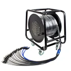 Wholesaler professional20/24/32CH male xlr to XLR audio snake cable with stage box