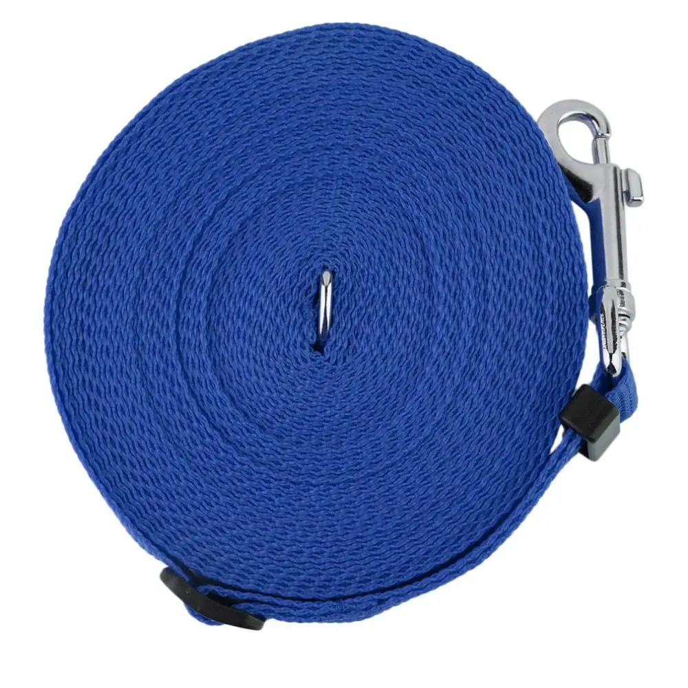 Long 10m Dog Pet Puppy Traction Rope Training Neck Strap Nylon Lead Leash Walk Hiking Training Safe Pet neck strap dog leashes