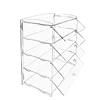Custom 4 Tiers Cupcake Donut Counter Display Stand, Clear Acrylic Bakery Pastry Case