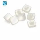 20L 2 Holes polyester Resin shaped square custom designer shirt clothing Button