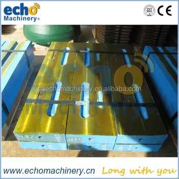 casting crusher spares blow bar,impactor bar,crushing hammer for Eagle 500,1000,1200,1400,4048