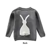 Toddler Baby Boy Girl Knit Sweater Cute Bunny Unisex Kid Pullover Sweatshirt sweater designs for kids