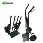 plain geared Industrial HEAVY Cast Iron 2 Wheel hand Dolly Truck Cart