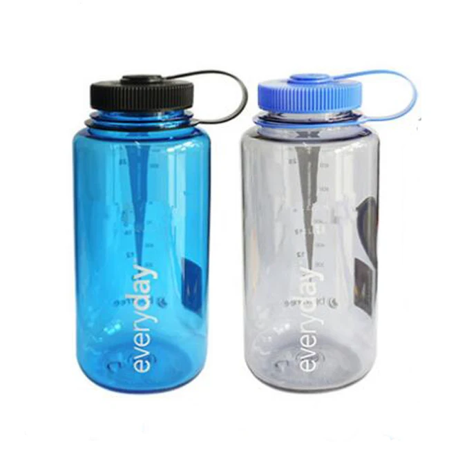 Botella de agua de limón botella de plástico SA código 3924100000, botella de agua