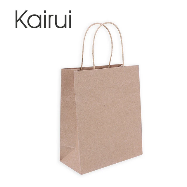 wholesale custom various color gift packaging craft paper bags