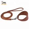 Dog Collar Leash Set Personalized Puppy Soft Padded Leather