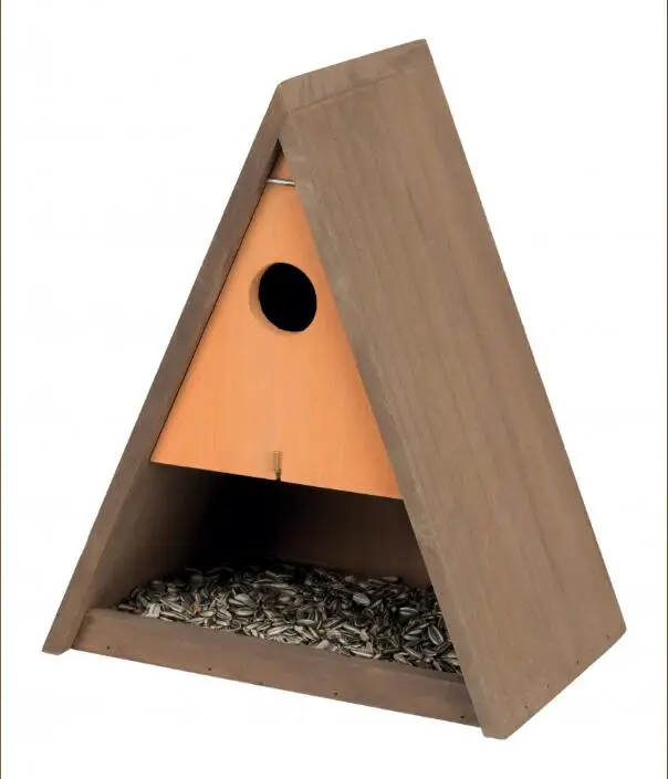 Fsc Wholesale Cheap Wood Bird Aviary Bird Feeder Bird House 2 In