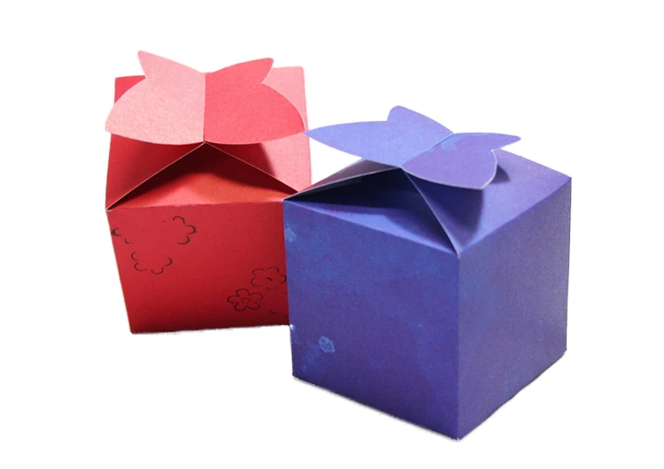 merry christmas apple box party cake dessert folded paper