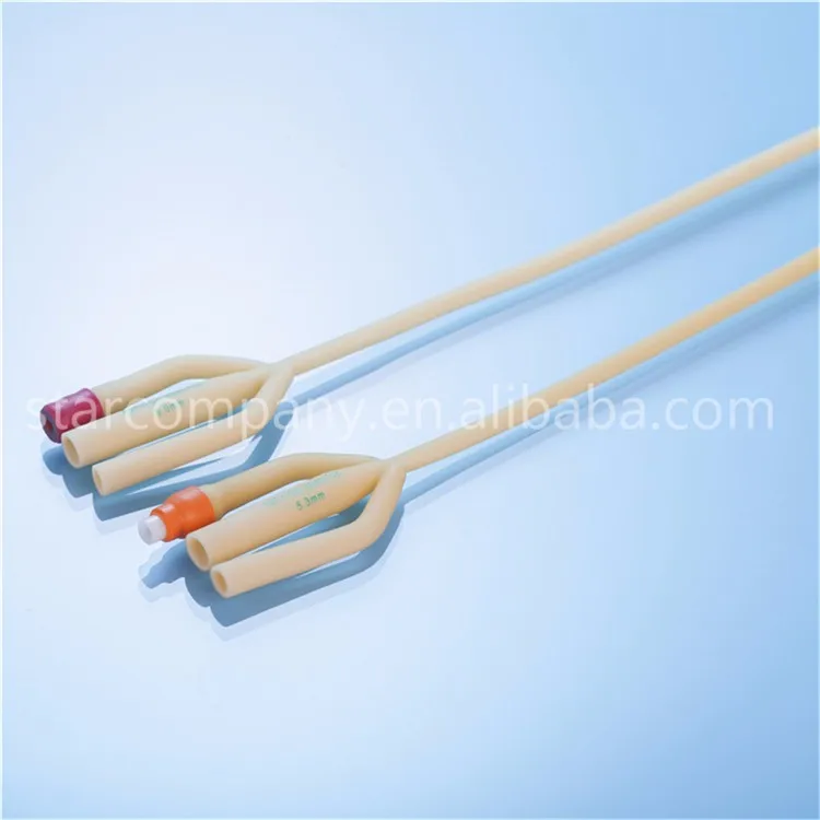 Latex Foley Catheter 3way, View Foley Catheter, STAR or OEM Product Details from Zhanjiang Star