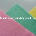 super soft microfiber 50%viscose 50%polyester needle punched germany nonwoven cleaning cloth for kitchen