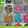 3MM 4MM 5MM 6MM flat back plastic pearl without hole half pearl beads