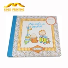 Customized high quality paper baby memory printing books