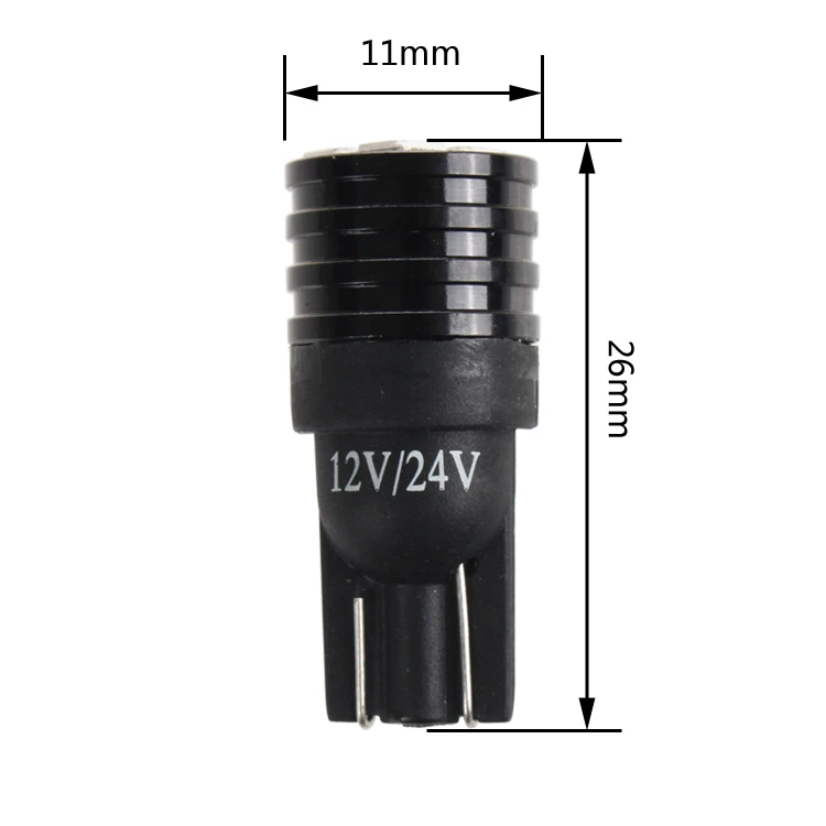 New Design High Lumen 4SMD 3030 T10 194 168 2825 W5W Interior LED Bulb For Car Replacement 12V 24V