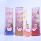 Eco-friendly Fragrance With Sticks Home Fragrance Natural Scent Daisy Gift Reed Diffuser With Rattan Sticks
