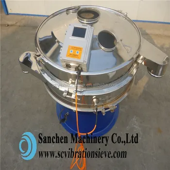 sanchen rotary ultrasonic screening equipement with sus 304 material