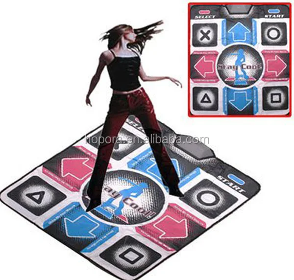 Indoor Home Exercise Dancing Mat Dance Pad For Tv Pc 32 Bit Wireless