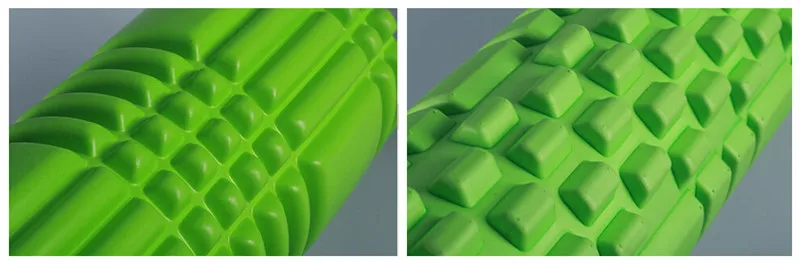 Tetured Long foam roller 24"6"eercise roller muscle therapy roller muscle massage roller with grid for deep -tissue masage