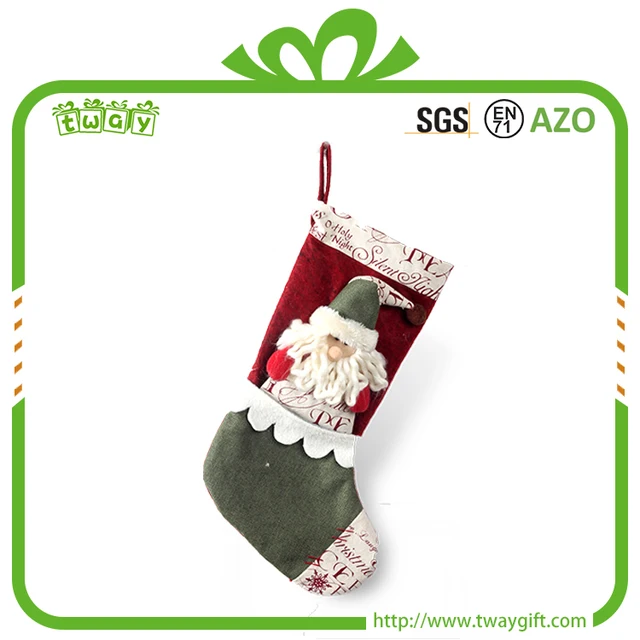 20 inch snowman gift item handmade christmas craft sock