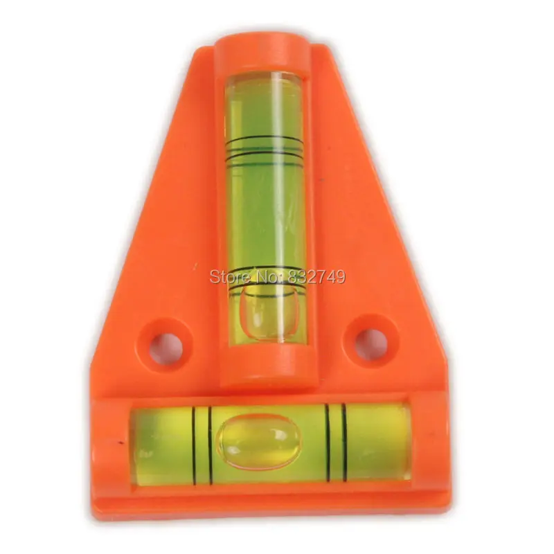 1 pcs 2 Way T-Type Mini Spirit Level Measuring inclinometer Column Bubble Spirit Level for Digital Camera and Tripod
