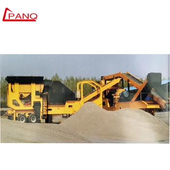 Industrial Supply High Efficiency Small Mini Stone Crusher Mobile Jaw Crusher Plant