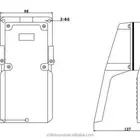 FS302 aluminum material spdt foot switch pedal