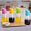 Transparent Glass Kitchen Liquid Seasoning Storage Bottles Simple leak-proof oil Vinegar Bottle