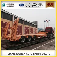 Heavy Load Sinotruk Low Bed Semi