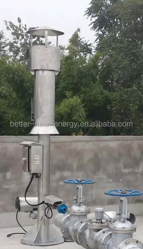 Biogas flare biogas torch.jpg