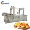 With PLC control commercial gas and electricity heating frying machine for chicken
