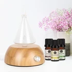 All Natural Candle Essential Oil Cool Mist Difuser Aroma Bamboo Diffuser Glass Aroma Diffuser for Car Office