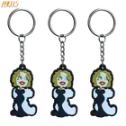 Personalized Cool 3D Plastic Soft PVC And Rubber Silicone Key chain
