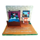 customized OEM design baby pop up book printer with good price