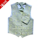 Fashion Men's wedding waistcoats for men formal waistcoat