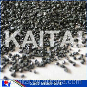 cast steel material chilled iron grit gp25/steel grit for sand