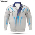 Vinmori Fan cooling air conditioning clothes uniform jacket for summer