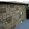 Polyurethane slate lightweight 3d wall faux cultured stone panel