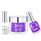 Custom Private Label Fast Drying Dip Powder 3 in 1 Perfect Color Match Gel polish and Nail Lacquer