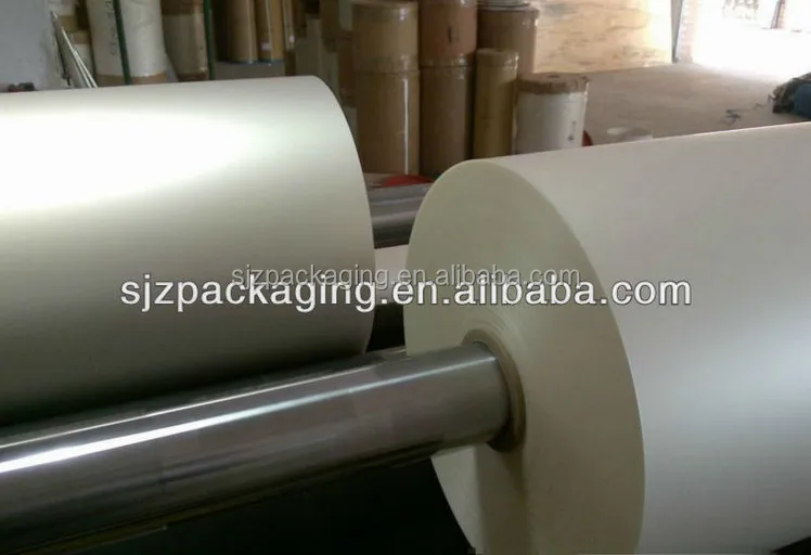 50mic matt bopp/opp/pet plastic packaging film