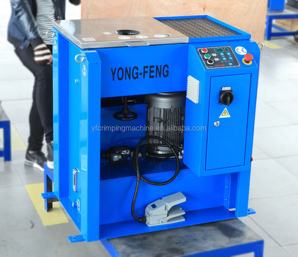 yong-feng fn32d hydraulic nut crimping machine