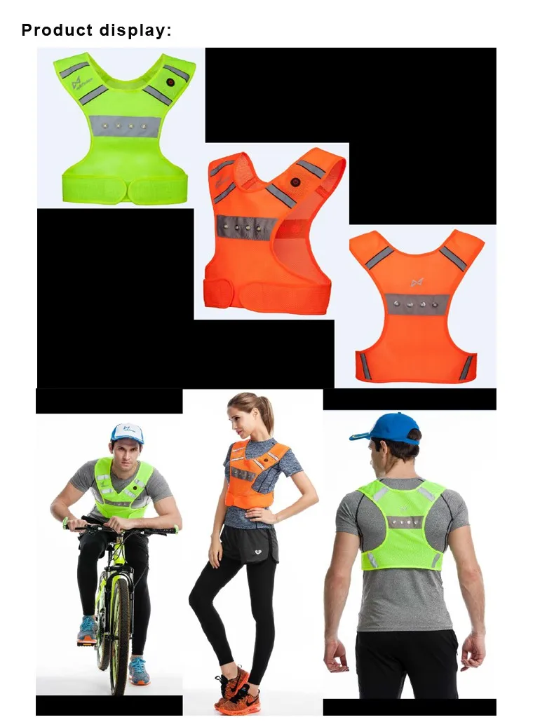 Wholesale running riding reflective cooling sport vest