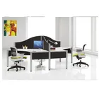 Office Furniture Shenyang MFC Modern Office Furniture 4 Person Work Station