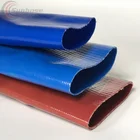 4 Inch Heavy Duty Canvas Water Pipe PVC Lay Flat Hose