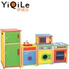 Cute children kitchen toy colorful toys for kid newest wooden kitchen children for sale