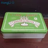 Embossing Metal Tin Engine Valve Parts Package Box/ Tool Tin Package Case