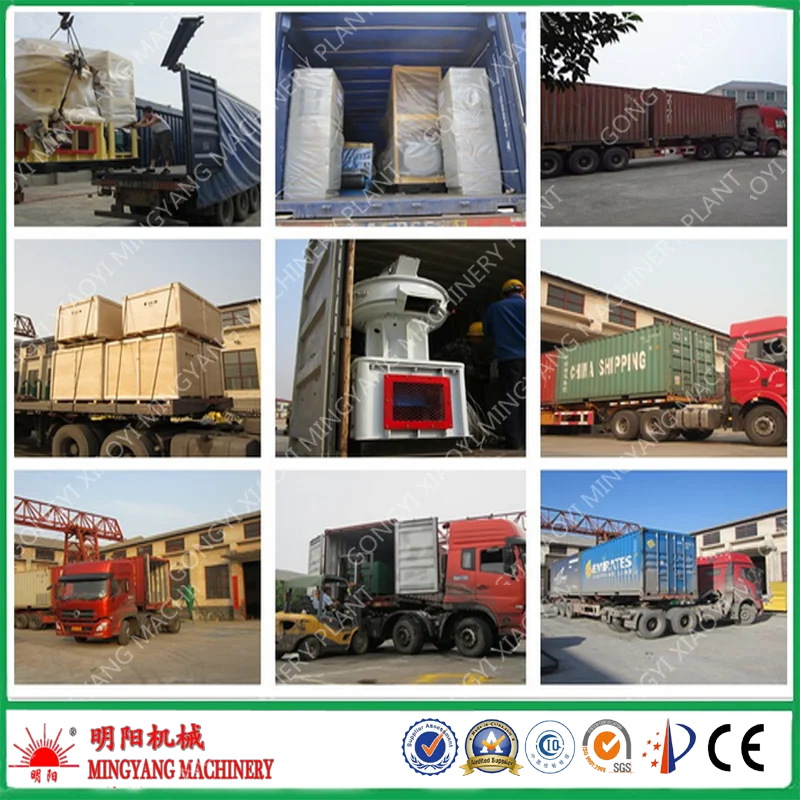 Chips sawdust ring die machine for wood pellet