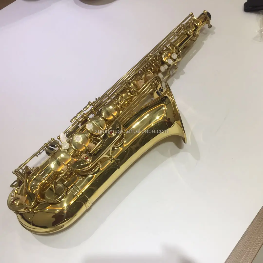 tenor saxophone,bassoon xtn2001 bb key gold lacquer tenor saxophone