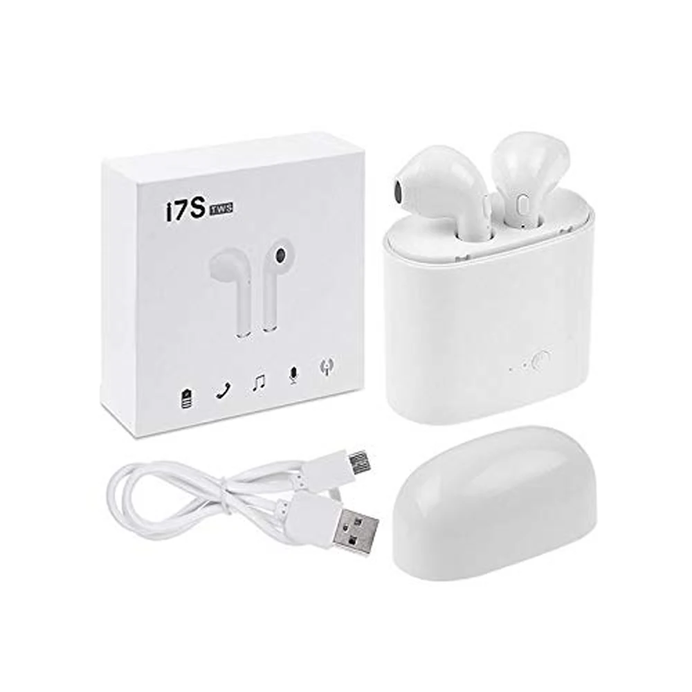 Best Quality Earphone TWS I7S True Wireless Stereo Earbuds Headphone Portable Stereo Music Headset With Charging Box - ANKUX.COM